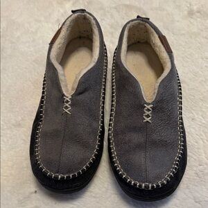 Cozy Gray Men's Slip-On Loafers